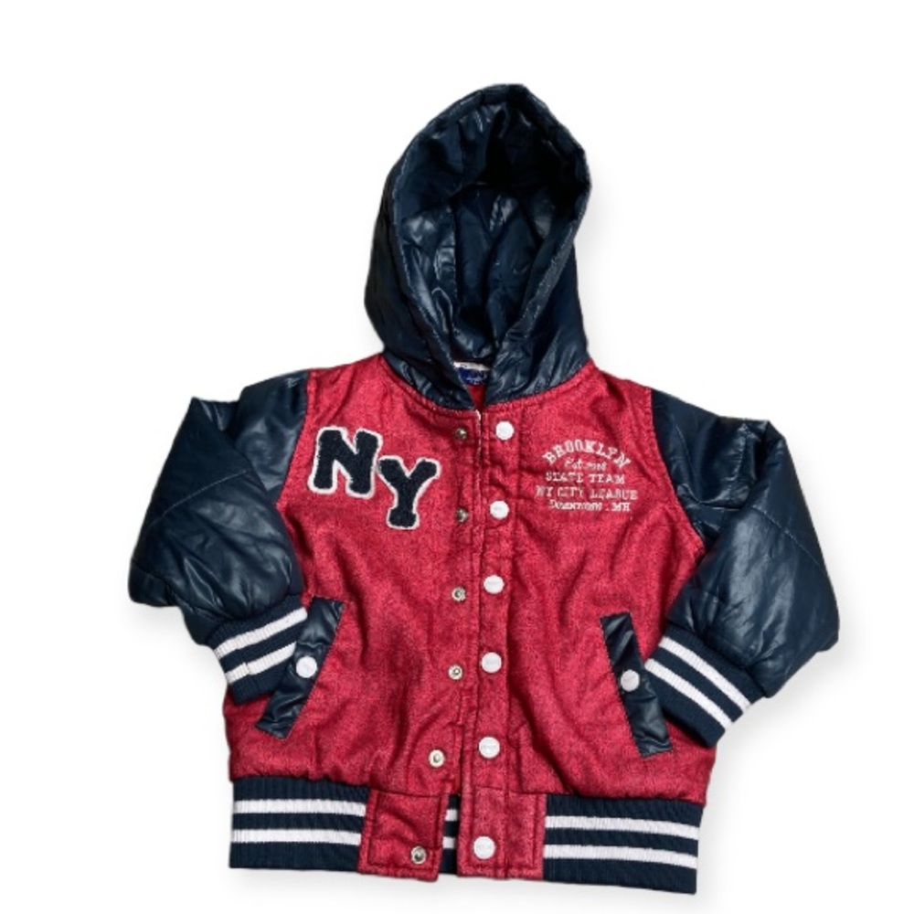 Minoti Botton Front Jacket Size:2-3 Years